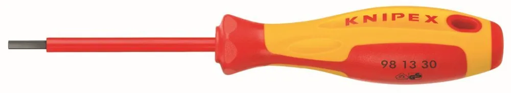 Dokud Zásoby Vydrží KNIPEX Šroubovák pro šrouby s vnitřním šestihranem, 177mm, 2,5mm